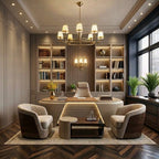 Berlin Executive Office Furniture Set with Storage Units
