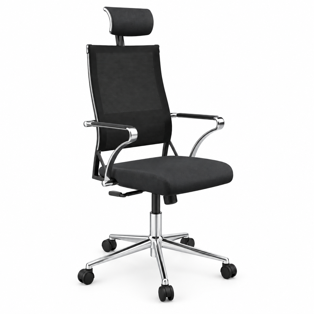 Chaise de travail Ergo4 avec corps en métal