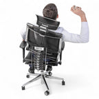 Yoga D Chefsessel mit Metallgestell