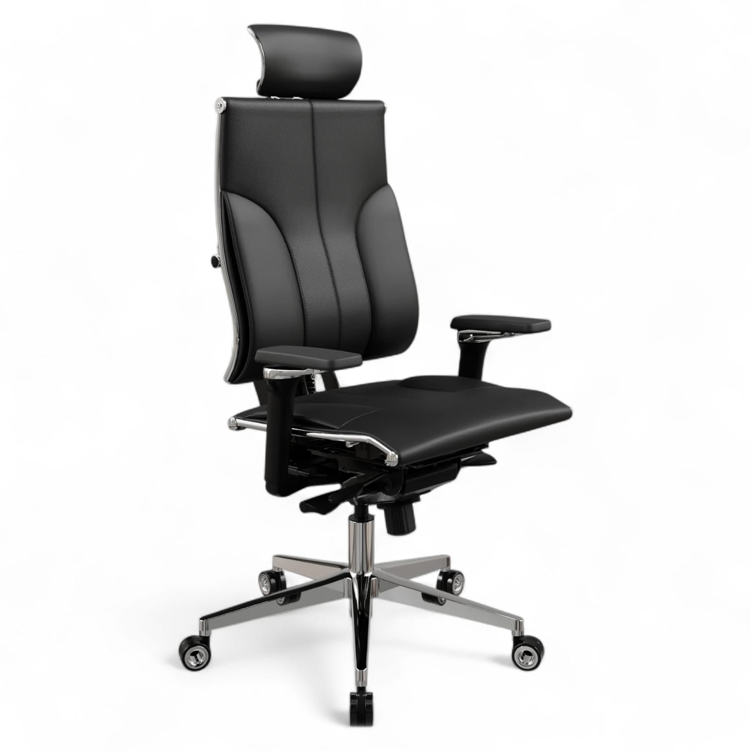 Yoga D Chefsessel mit Metallgestell