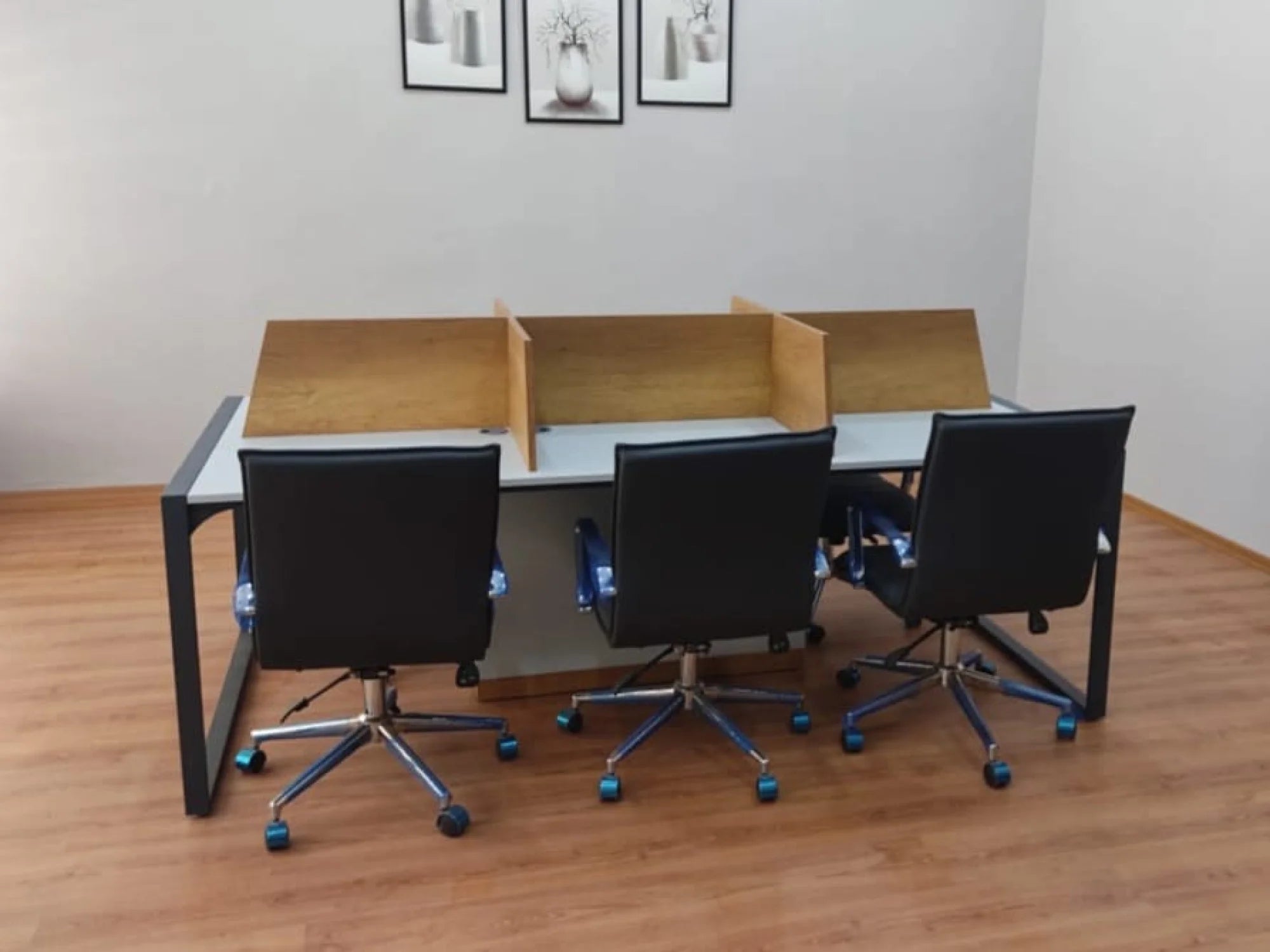 Apple 6lı Çoklu Çalışma Masası Workstation Petra - Gri ISTANBUL