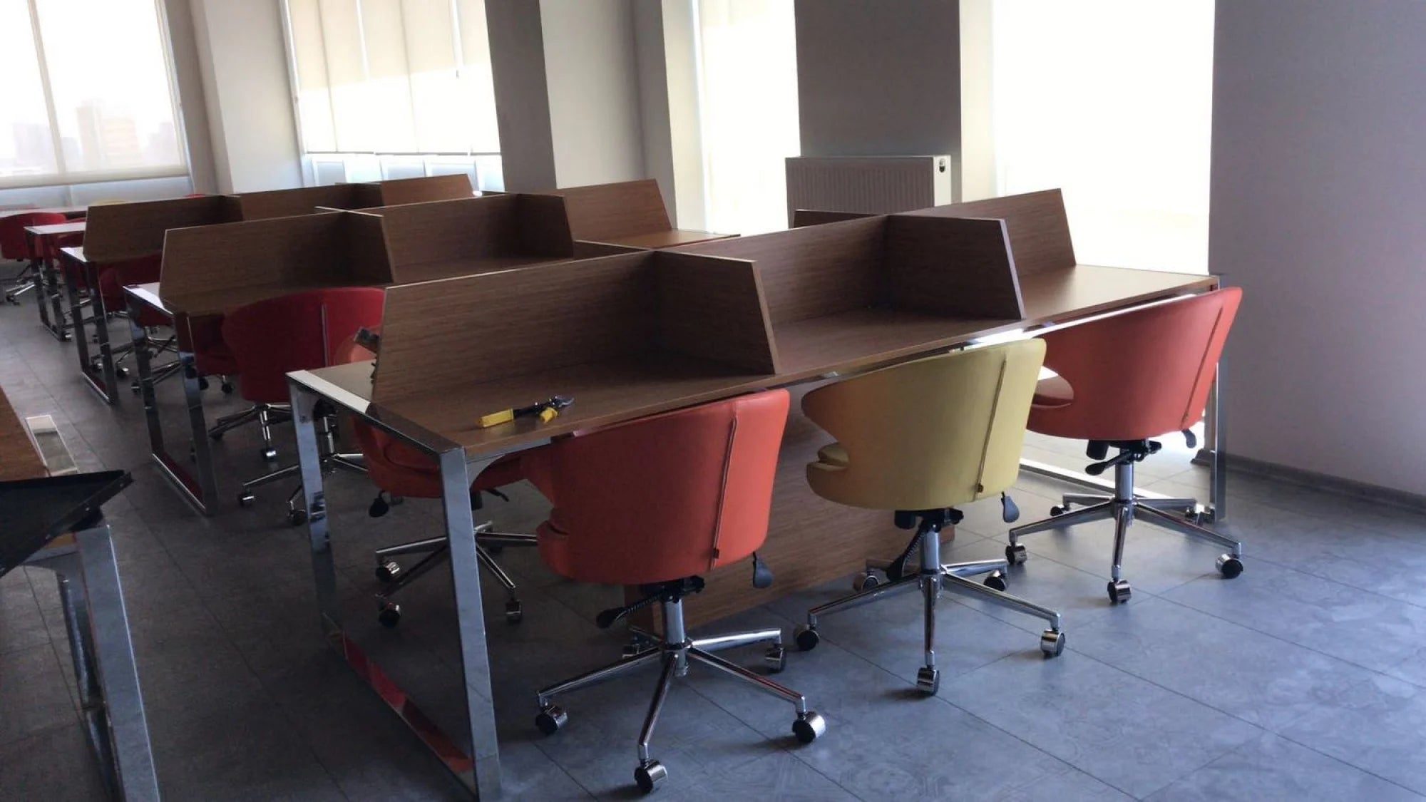 Çoklu Çalışma Workstation Masalar İbrahim Bey İstanbul Ofis Mobilya