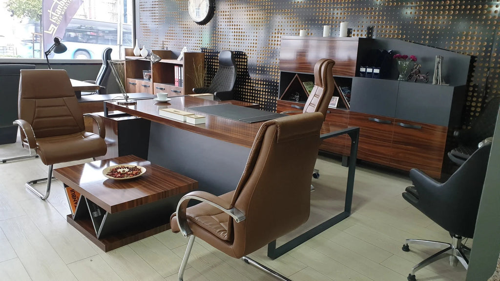 İstanbul Ofis Çamlıca Ofis Masası Makam Takımı ISTANBUL