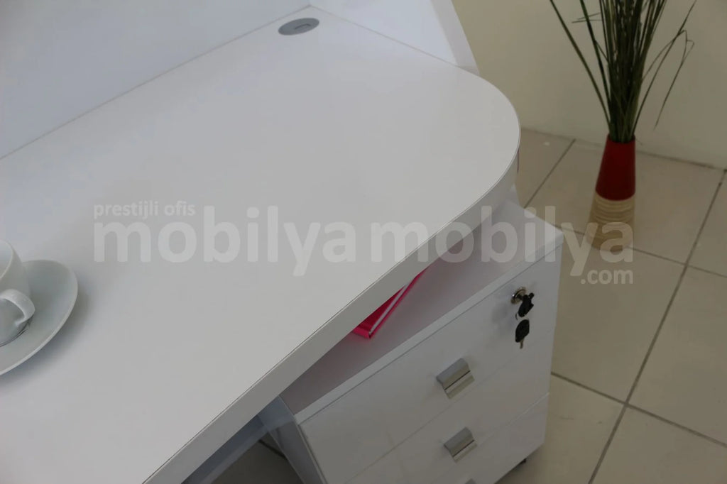 İstanbul Ofis Karşılama Bankosu Oval ISTANBUL
