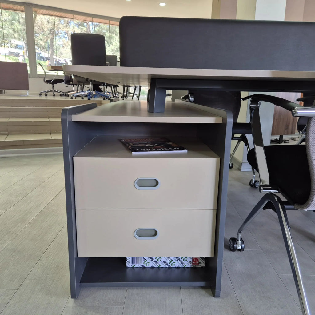 Katar 4lü Çalışma Masası Workstation ISTANBUL