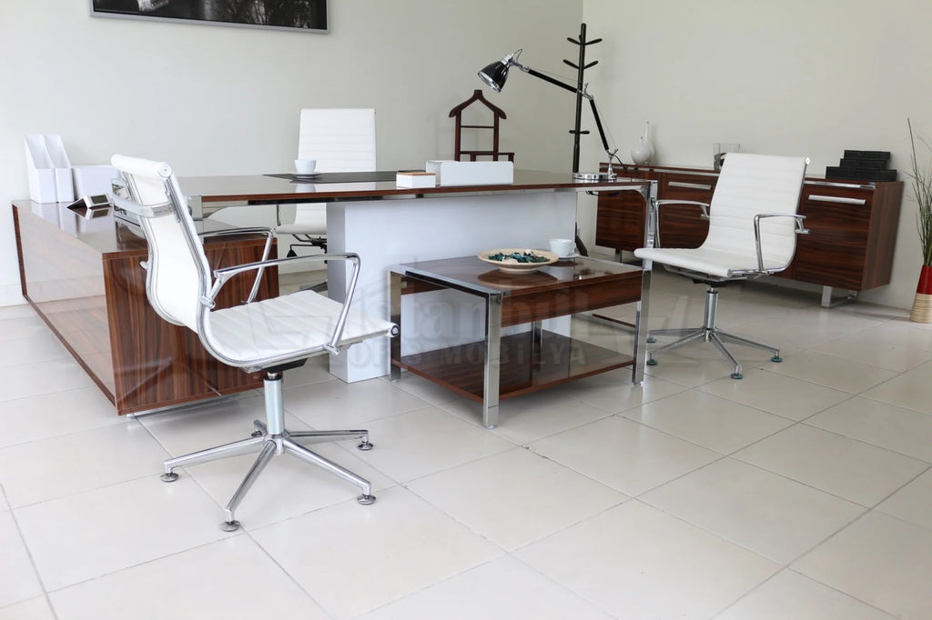 Porshland Ofis Makam Masası Etejerli 220x100 ISTANBUL-TSI