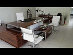 Office Executive Set Porsche Land Hg. Walnut