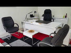 Apple Executive Desk 190x90 Hg. White