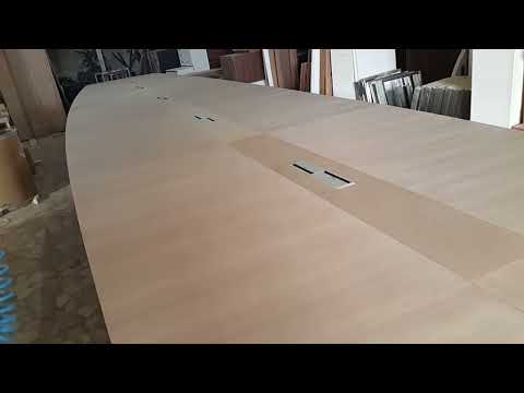 Wooden Meeting Table Room