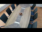Large Oval Conference Table