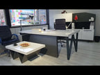 Istanbul Office Çamlıca W Executive Set White Anthracite