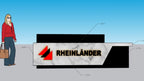 Rheinlander Karşılama Bankosu ISTANBUL-TSI