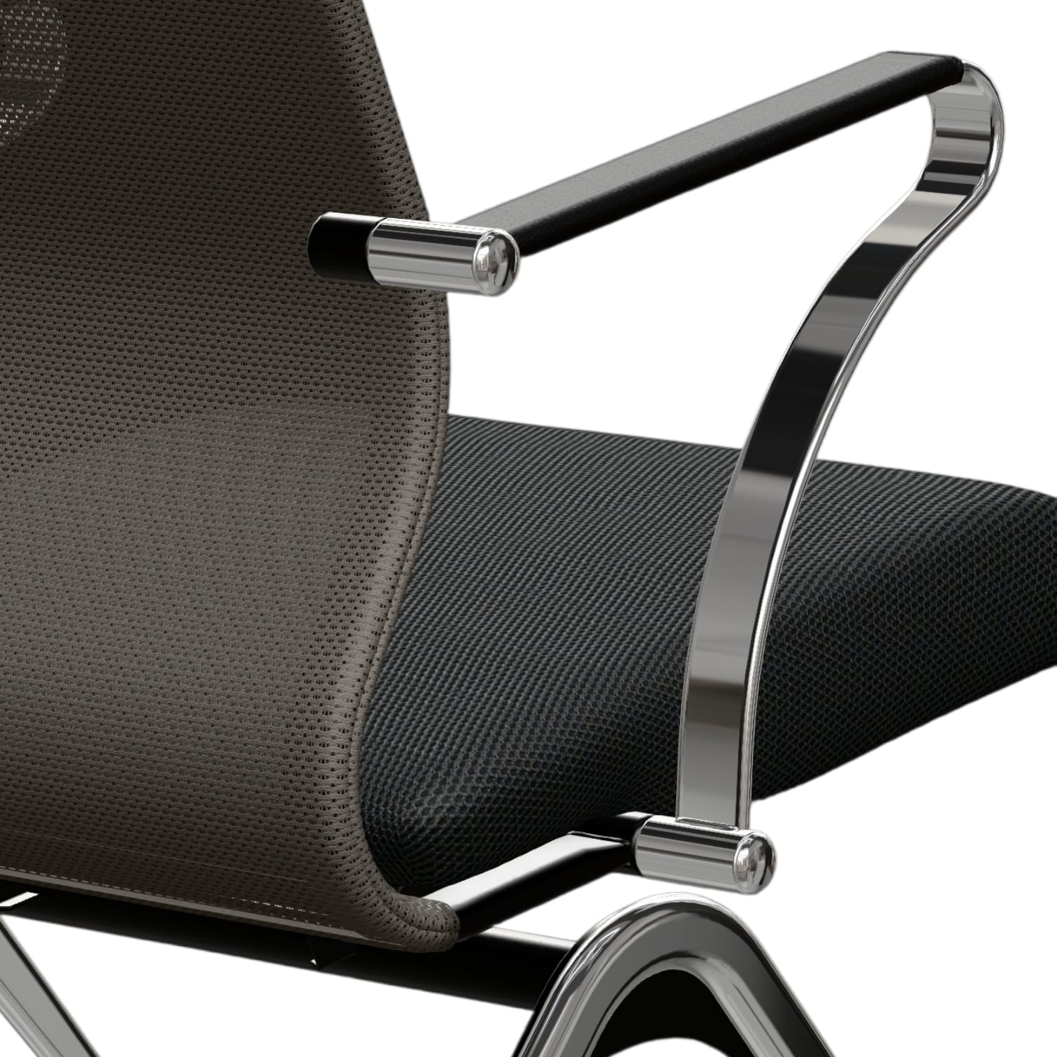 Chaise de réunion Ergo7 avec corps en métal