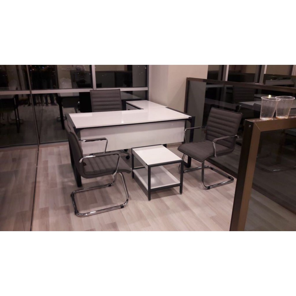 White Anthracite Office Furniture Gebze