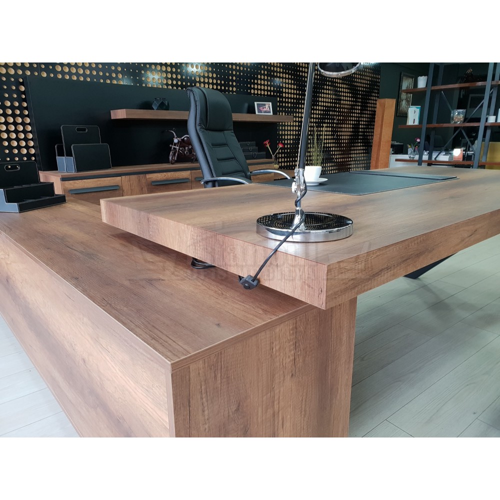 Istanbul Office Executive Team Table First Class - Baroque Black