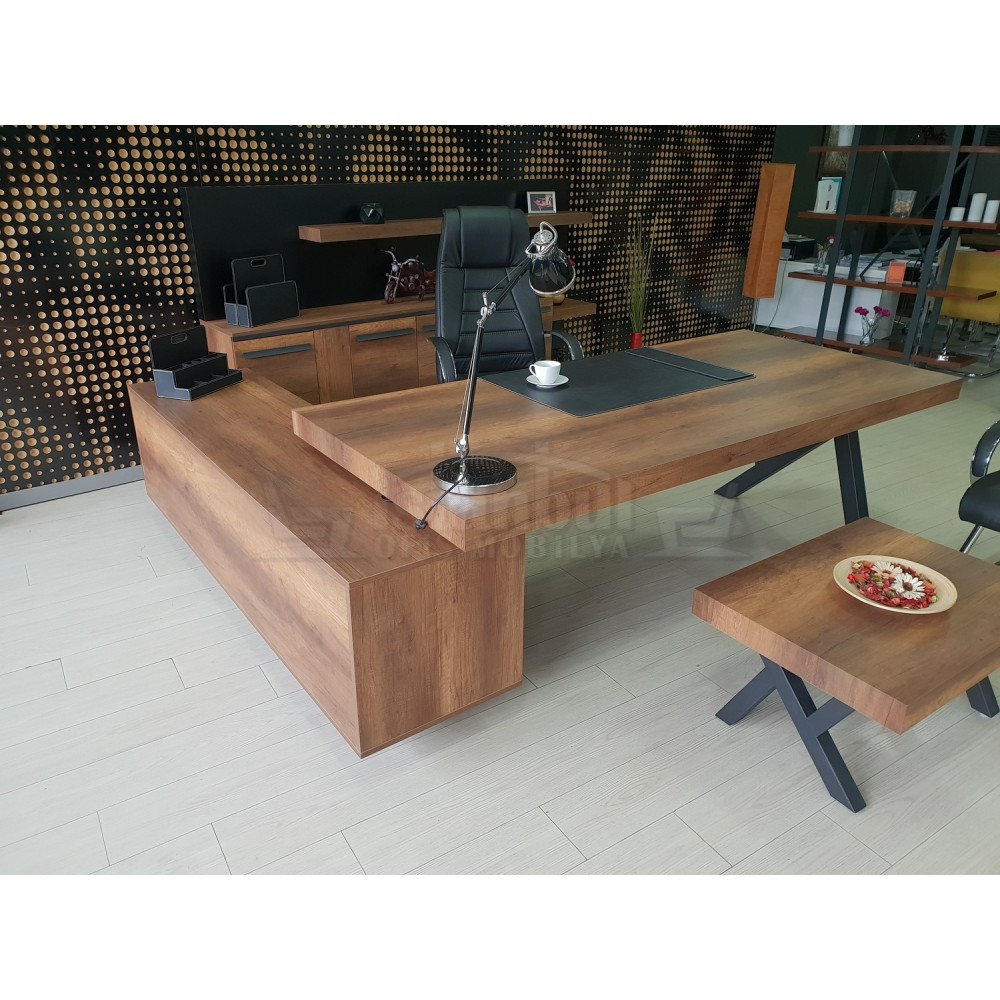 Istanbul Office Executive Team Table First Class - Baroque Black