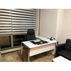 Triple Seater Flat Office Furniture Mr. Bucharest