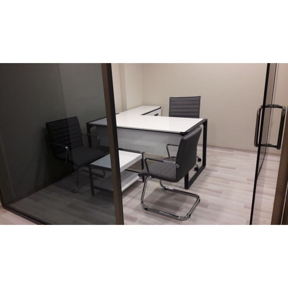 White Anthracite Office Furniture Gebze