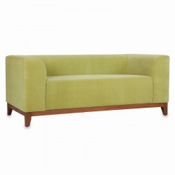 Deep Wood Triple Seater Sofa