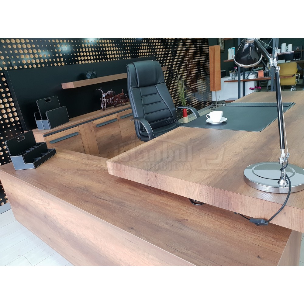 Istanbul Office Executive Team Table First Class - Baroque Black