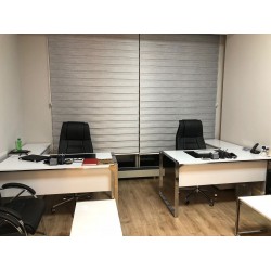 Triple Seater Flat Office Furniture Mr. Bucharest