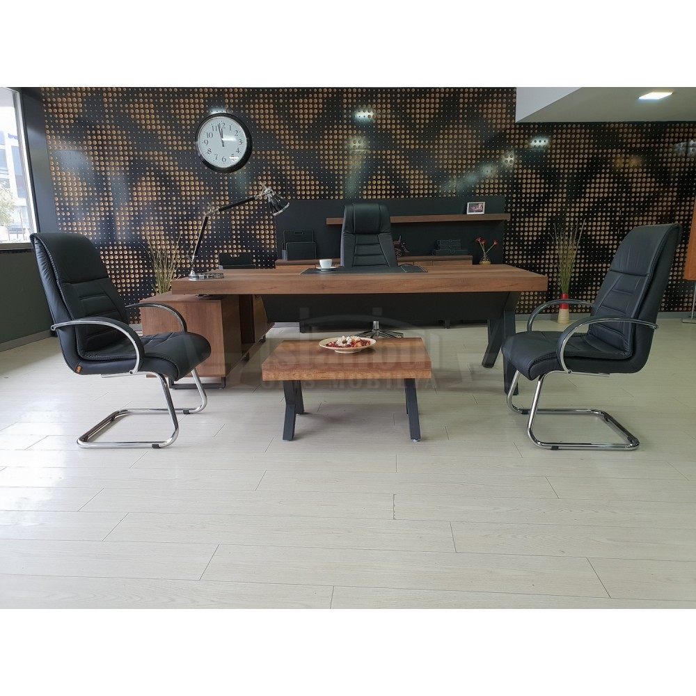 Istanbul Office Executive Team Table First Class - Baroque Black