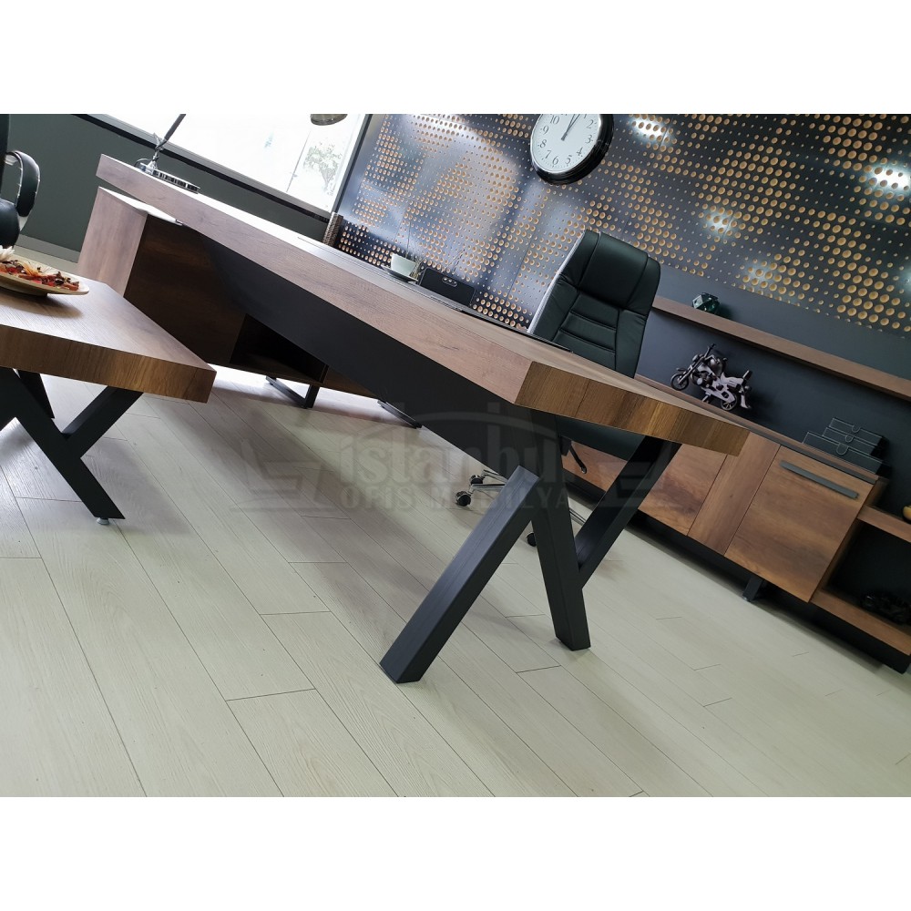 Istanbul Office Executive Team Table First Class - Baroque Black