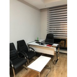 Triple Seater Flat Office Furniture Mr. Bucharest