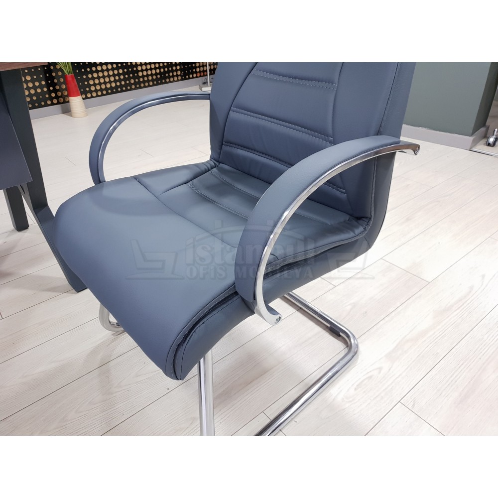 Istanbul Office Executive Office Canberra - Anthracite Walnut