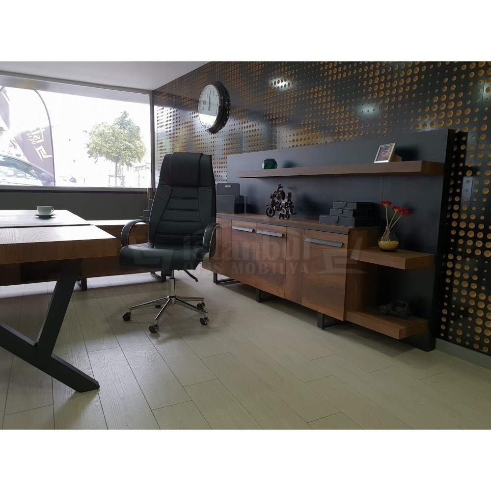 Istanbul Office Executive Team Table First Class - Baroque Black