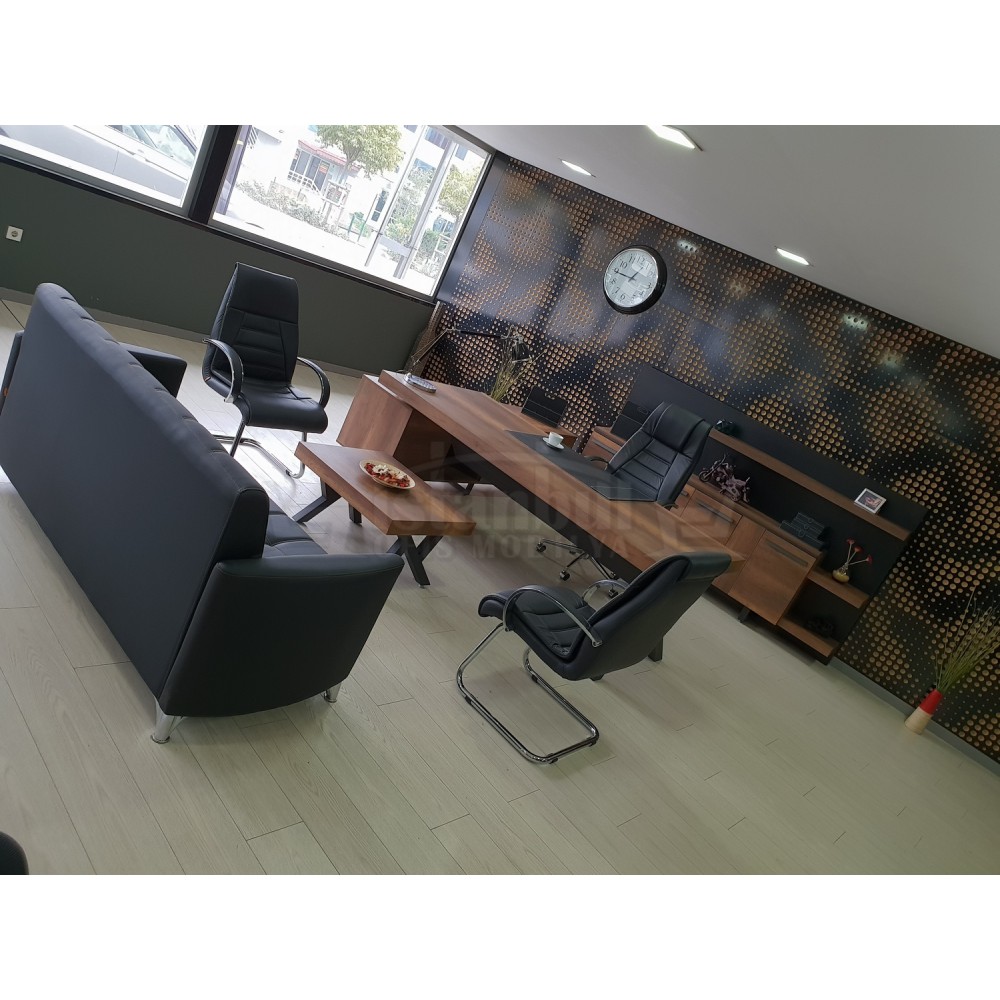 Istanbul Office Executive Team Table First Class - Baroque Black