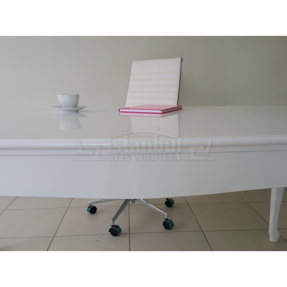 Lukens Lake Alta White Office Desk