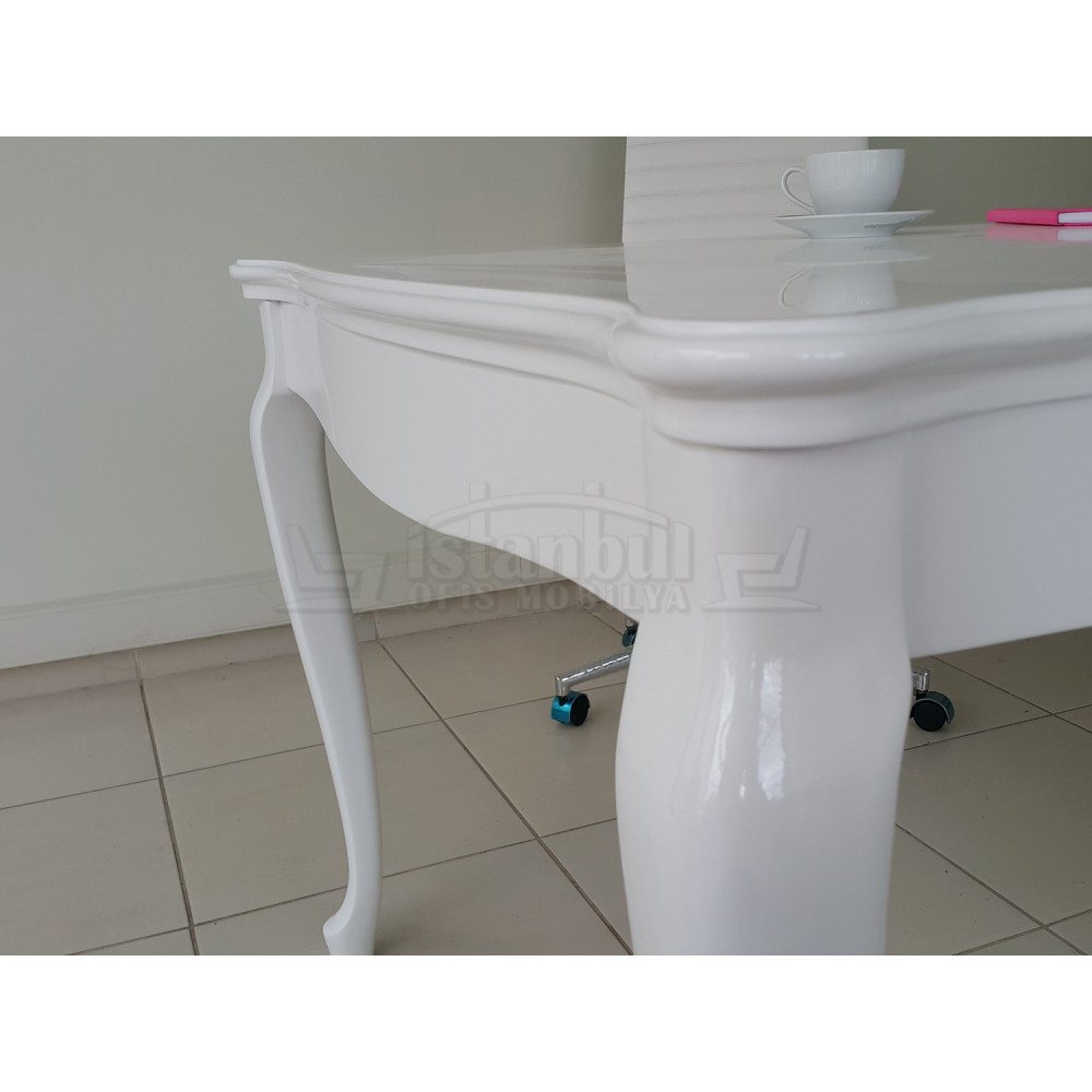 Lukens Lake Alta White Office Desk