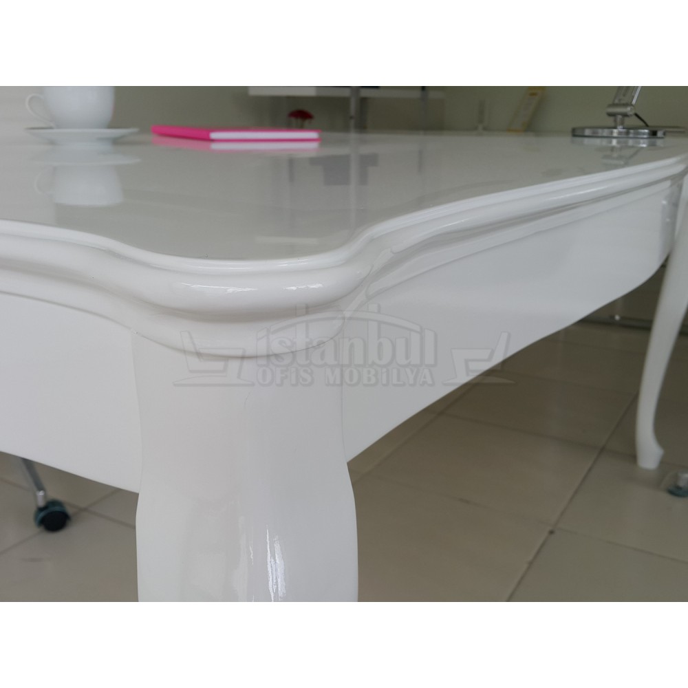 Lukens Lake Alta White Office Desk