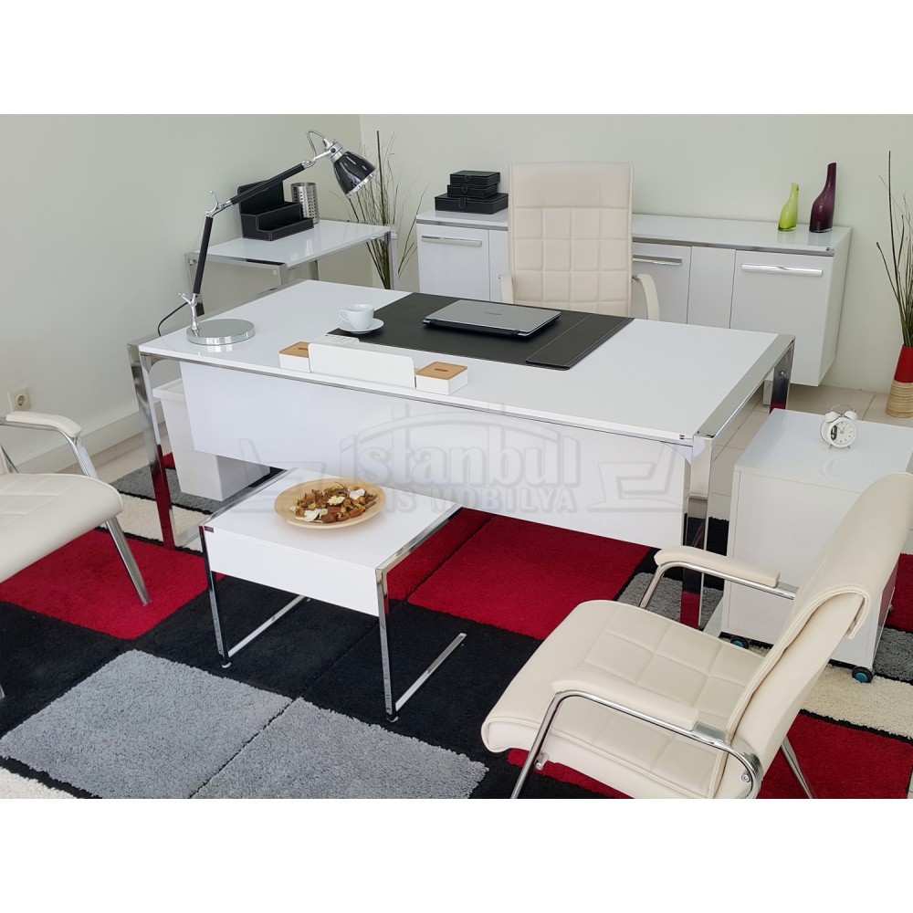 Apple Istanbul Office Desk Executive Office Hg. White