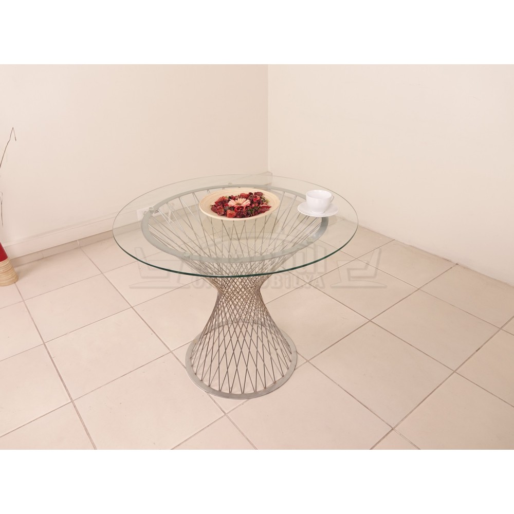 Glass Cafe Table Perla