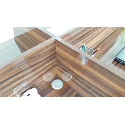 Apple For Four Person Desk Workstation