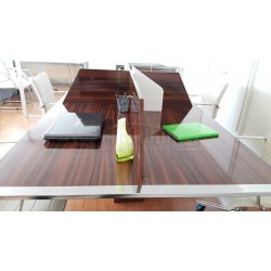Apple For Four Person Desk Workstation