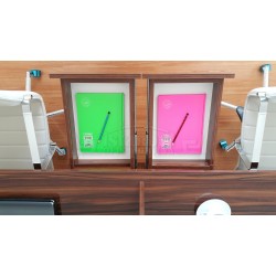 Apple For Four Person Desk Workstation