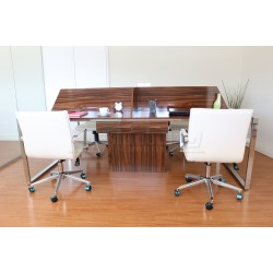 Apple For Four Person Desk Workstation