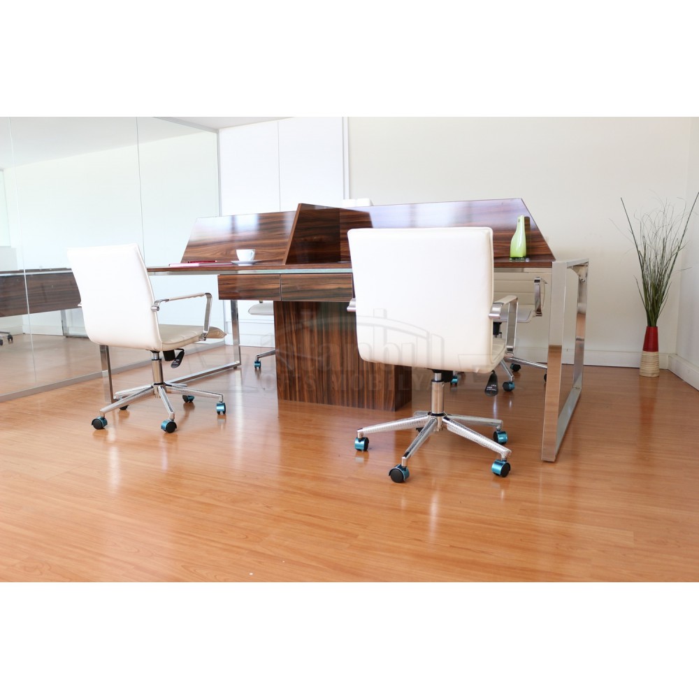 Apple For Four Person Desk Workstation