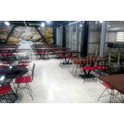 Aluminum Factory Food and Meeting Tables