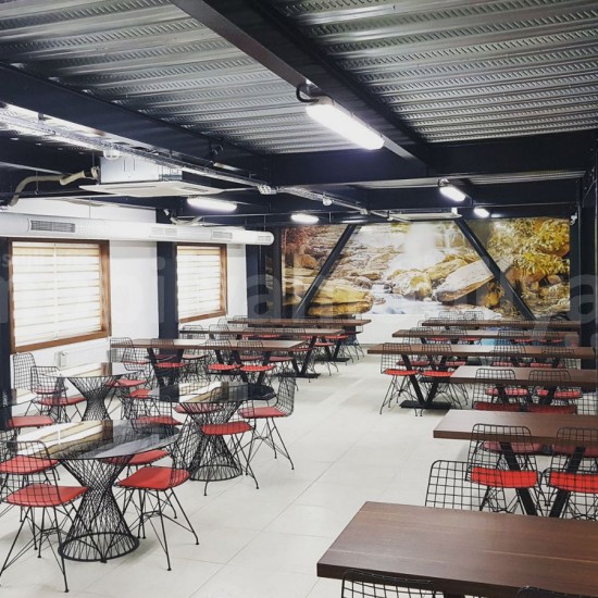 Aluminum Factory Food and Meeting Tables