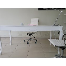 Lukens Lake Alta White Office Desk