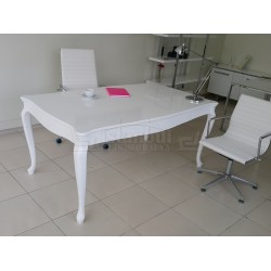 Lukens Lake Alta White Office Desk