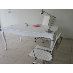 Lukens Lake Alta White Office Desk