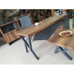 Istanbul Office Manager Table Elegant - Baroque Anthracite