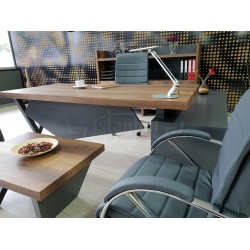 Istanbul Office Manager Table Elegant - Baroque Anthracite