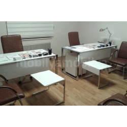 Oval Desk for Beauty Saloon