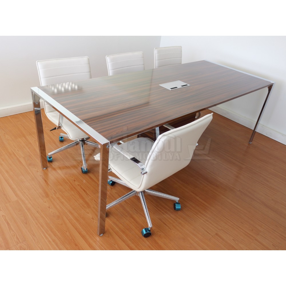 Apple Sides Open Meeting Table Socket System